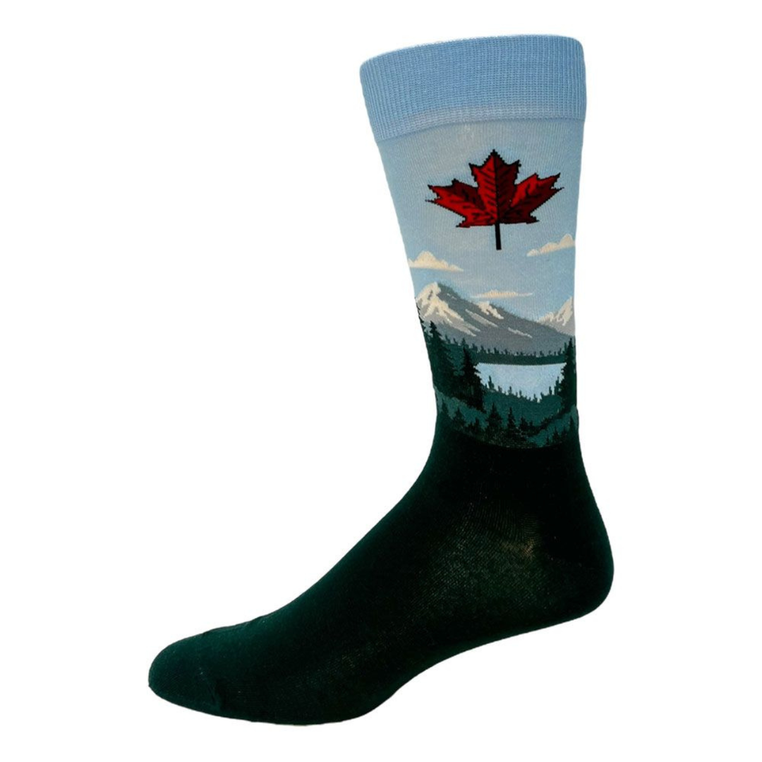 Chaussettes en coton « Toronto Canada » par Crazy Toes