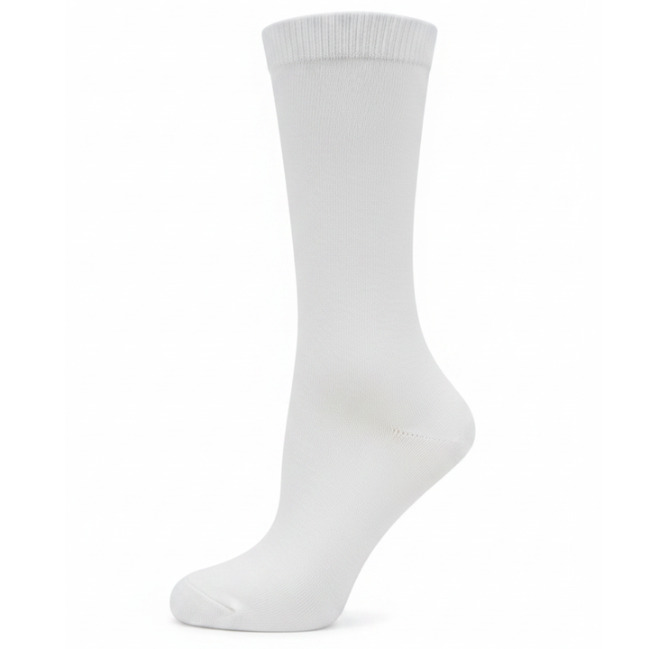 Chaussettes diabétiques côtelées en coton par Wellness - Grande 