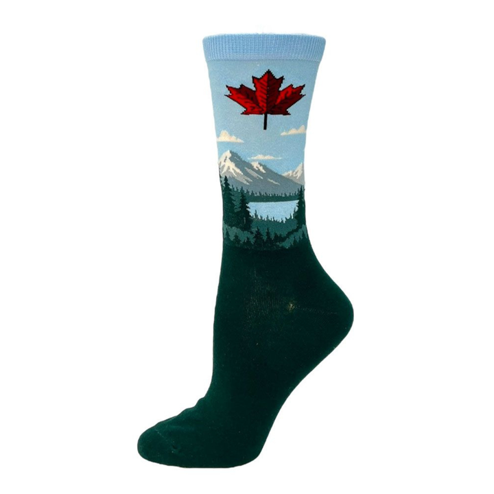 Chaussettes en coton « Toronto Canada » par Crazy Toes