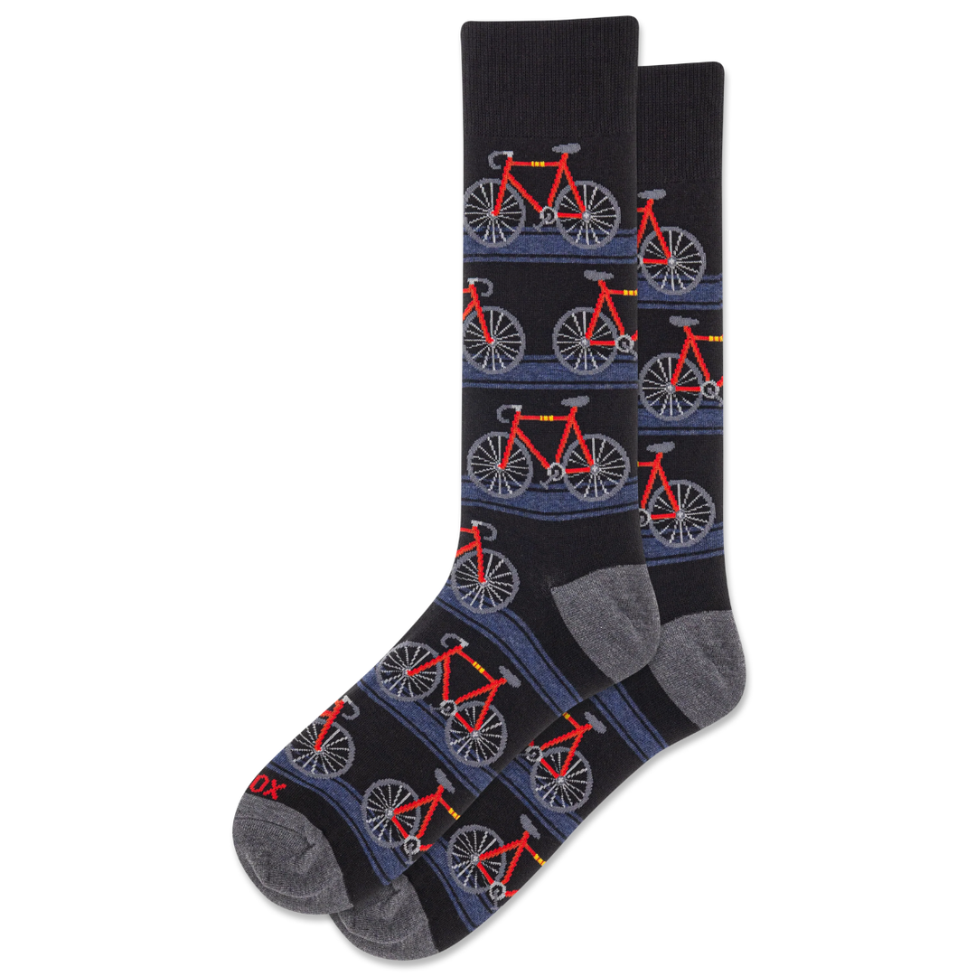 Chaussettes mi-mollet Hot Sox « Bicycles » - Taille L
