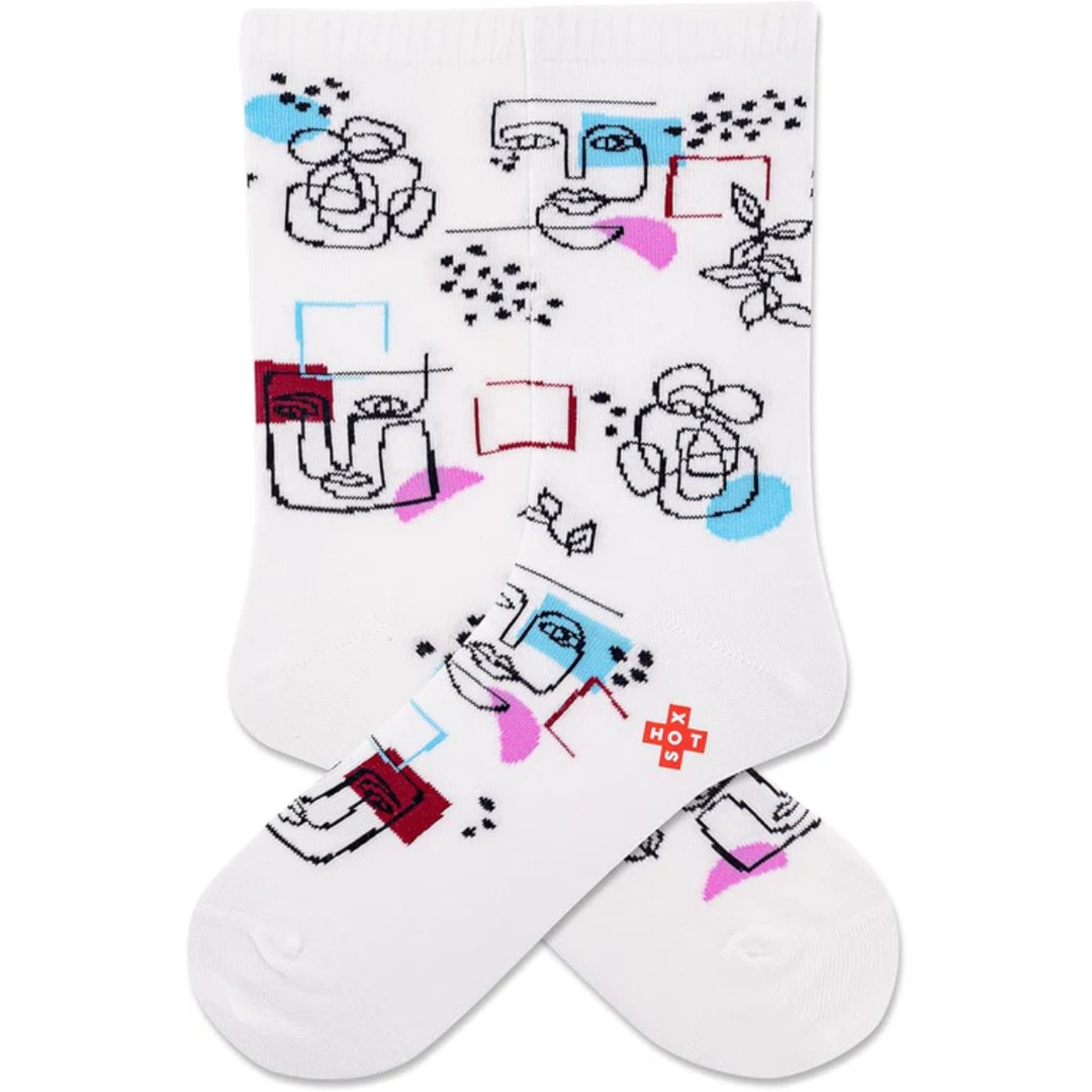 Chaussettes en coton « Étude d'une danseuse de Degas » par Hot Sox - Medium 