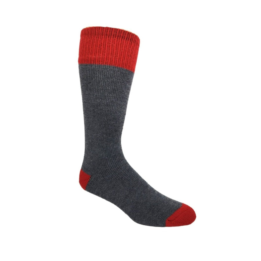 Thermal wool sock in grey