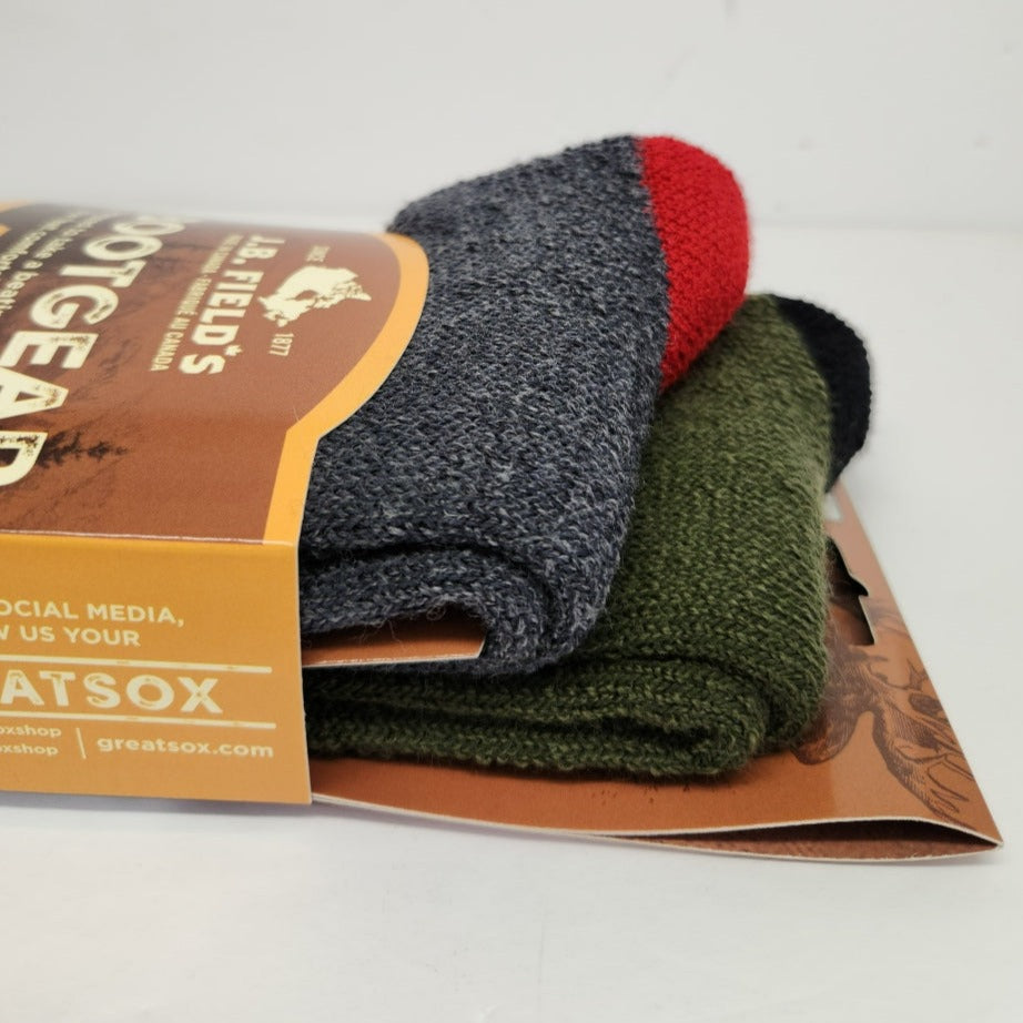 Thermal wool socks for winter