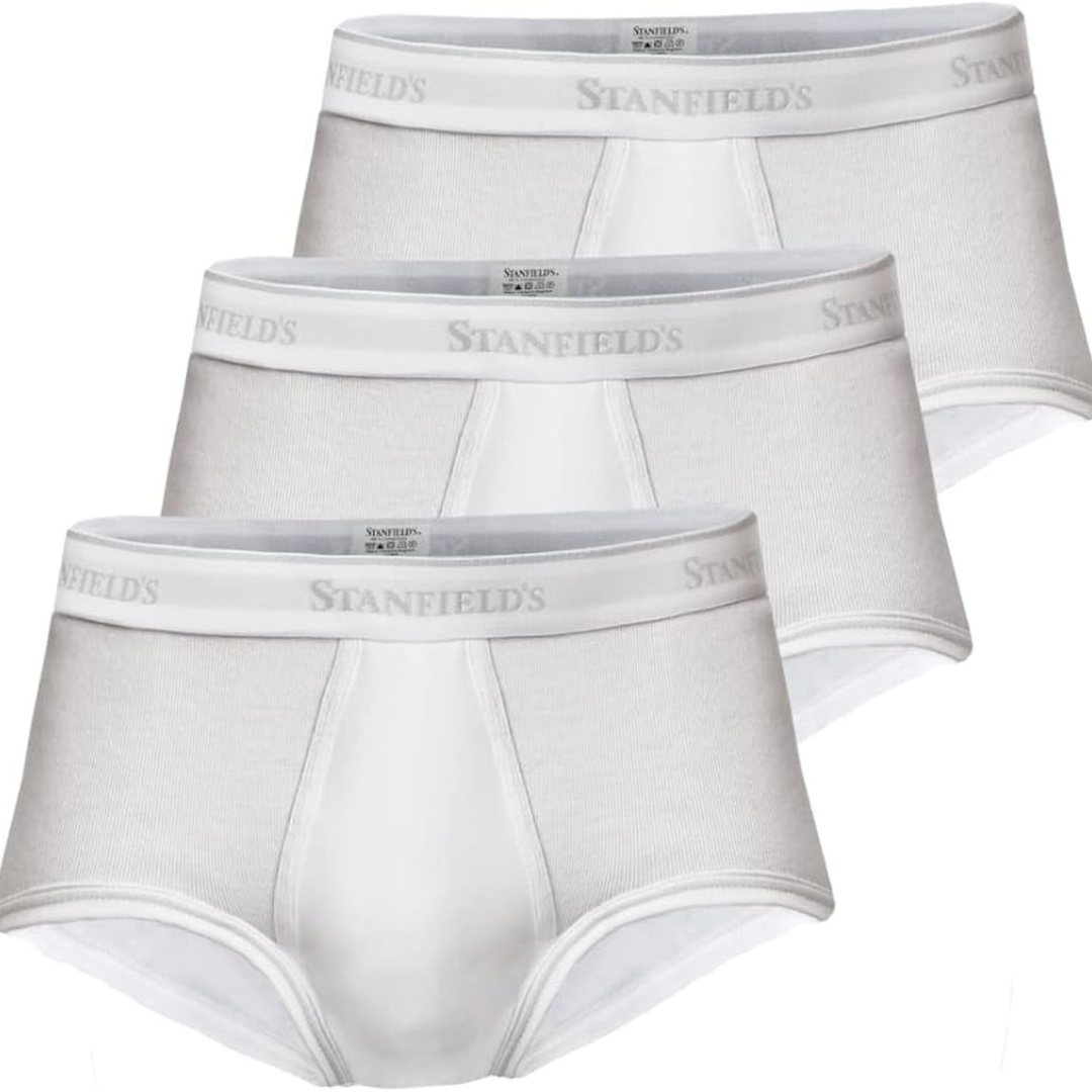Men's Cotton Premium Brief" by Stanfield's - 3 Pack