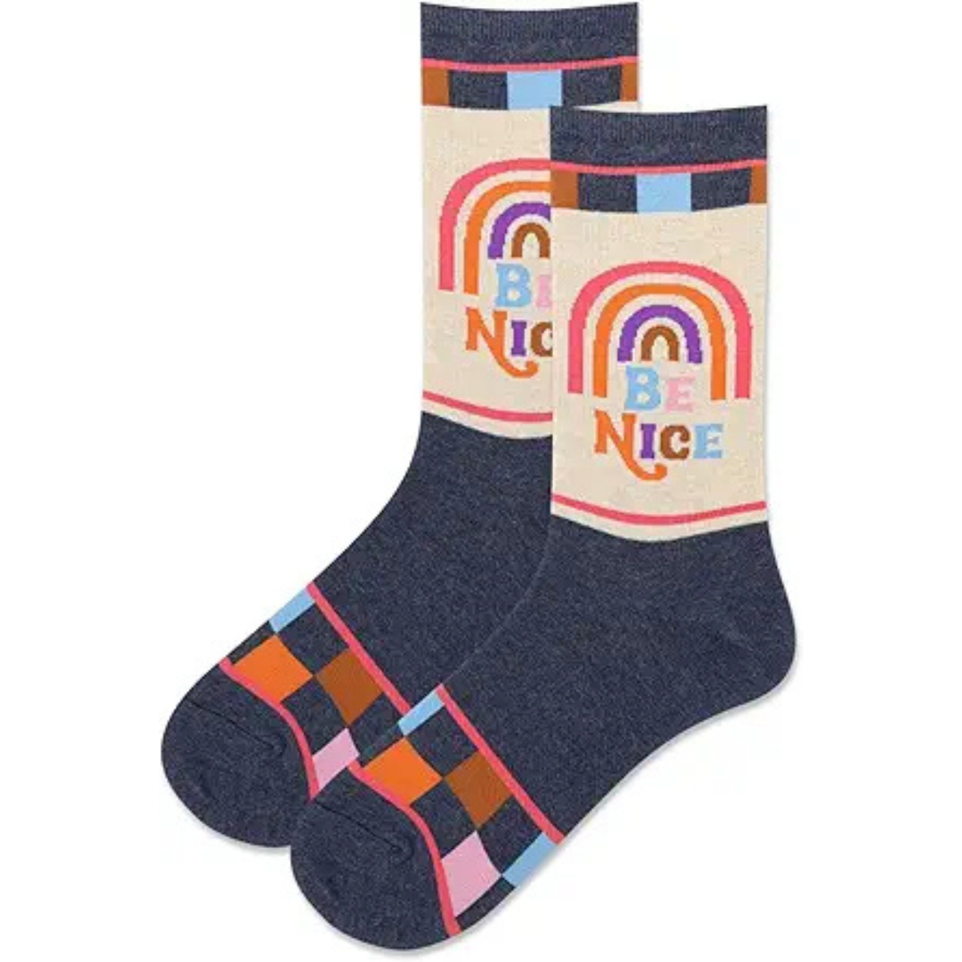 Chaussettes en coton « Mme et Mme » par Hot Sox 