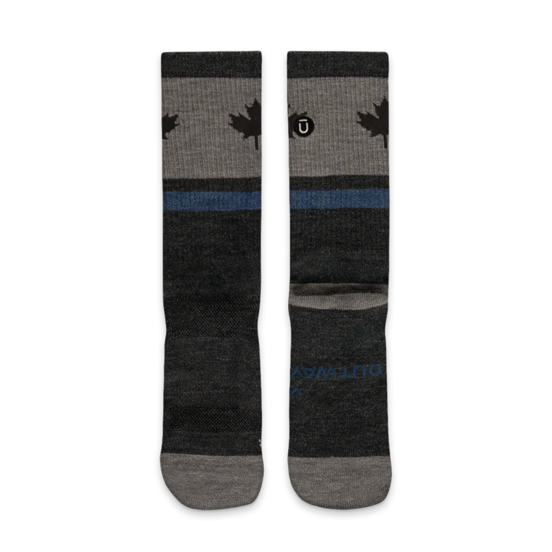 "The North" Merino Crew Running Socks by Outway