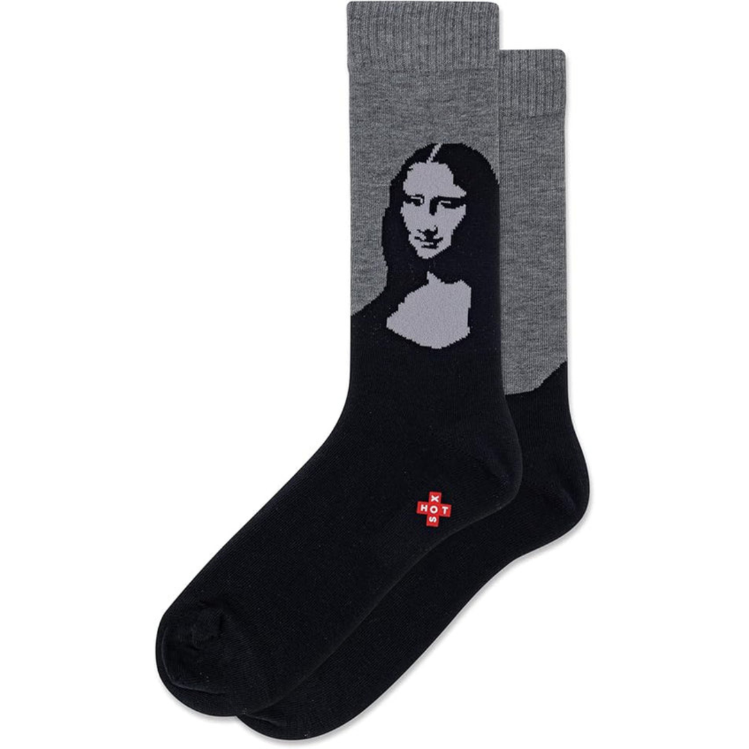 Chaussettes en coton « Autoportrait de Van Gogh » par Hot Sox - Grande 