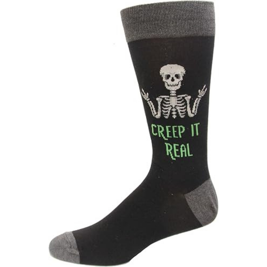 Chaussettes mi-mollet « Canada Moose » par Hot Sox 