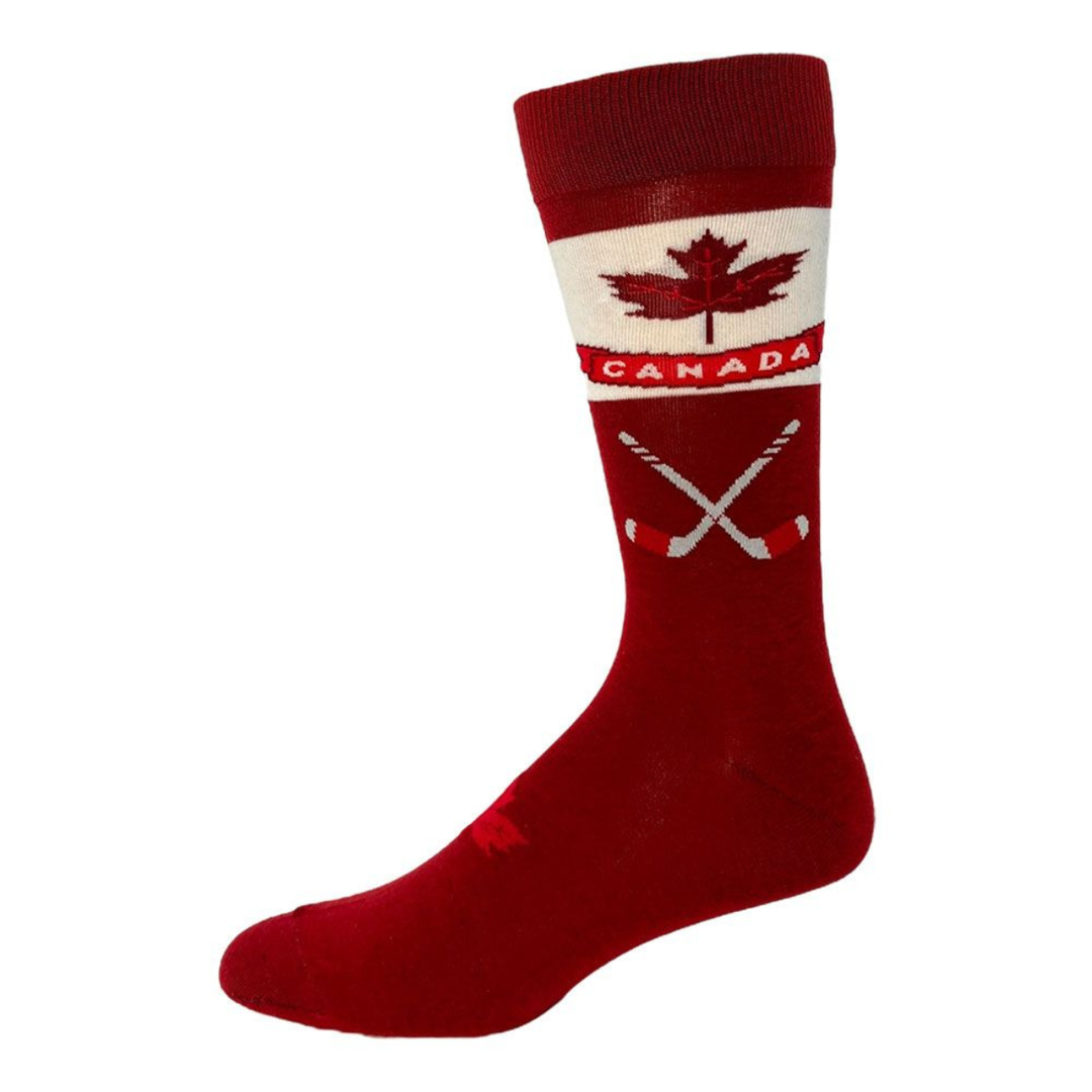 Chaussettes en coton « Toronto Canada » par Crazy Toes