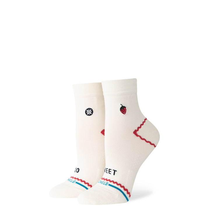 "So Sweet Low Rider Quarter" Combed Cotton Socks by Stance- Women's & Kids