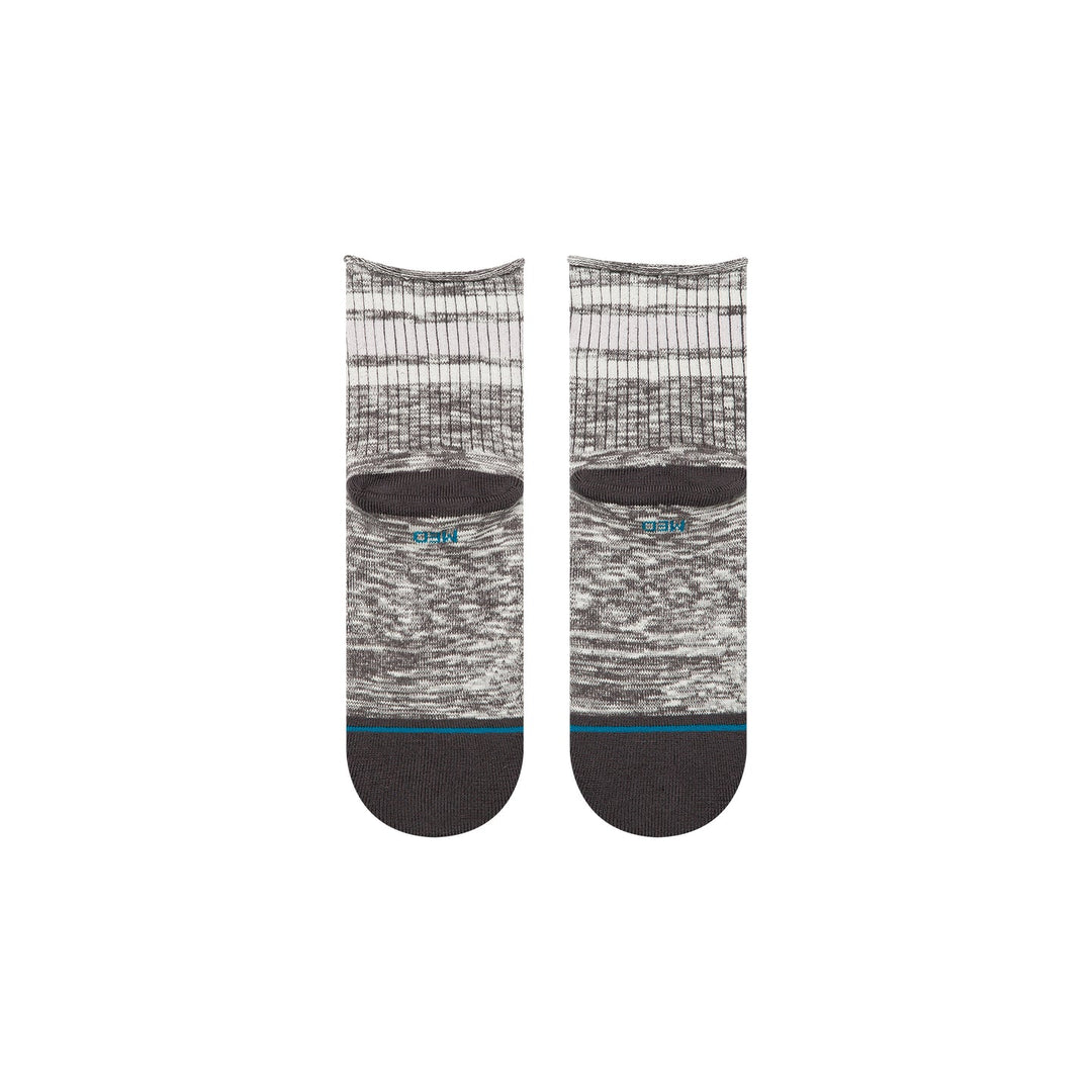 "Rolled Boyd Socks" Combed Cotton Blend Quarter Socks by Stance  - Women's