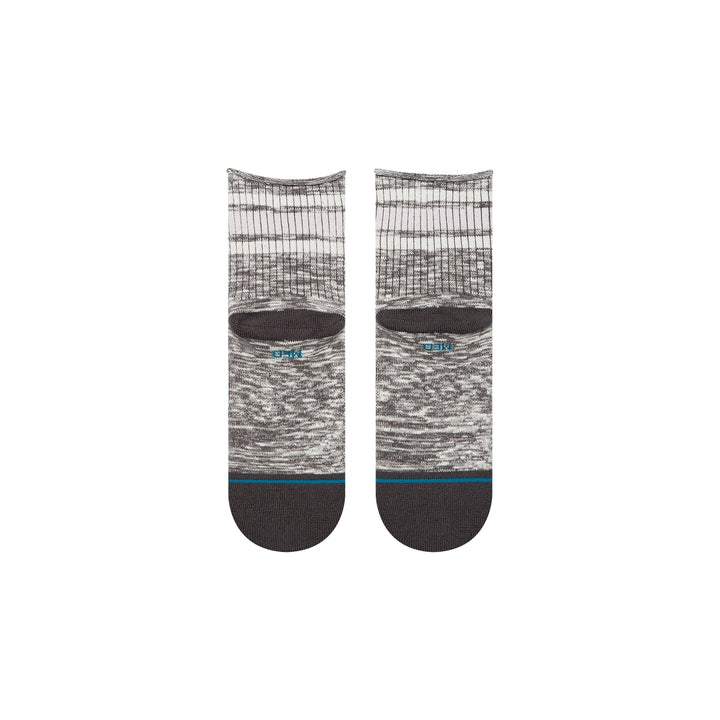 "Rolled Boyd Socks" Combed Cotton Blend Quarter Socks by Stance  - Women's