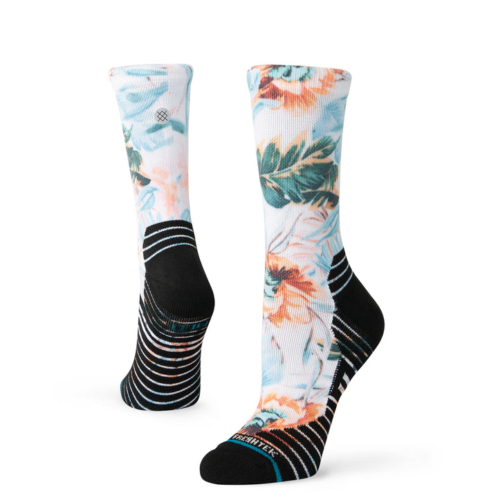 Chaussettes mi-mollet en nylon mélangé « Flowerful » de Stance 