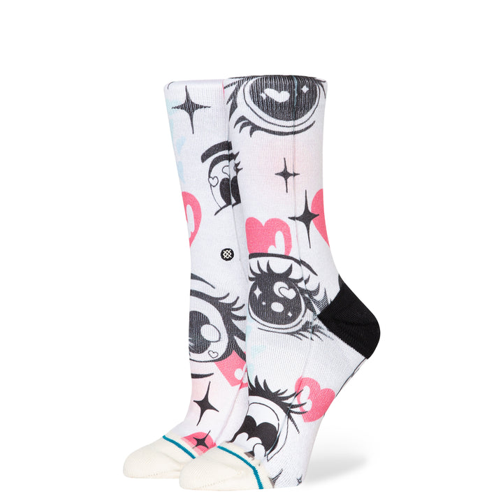 Stance "For U Only" Polyester Blend Crew Socks