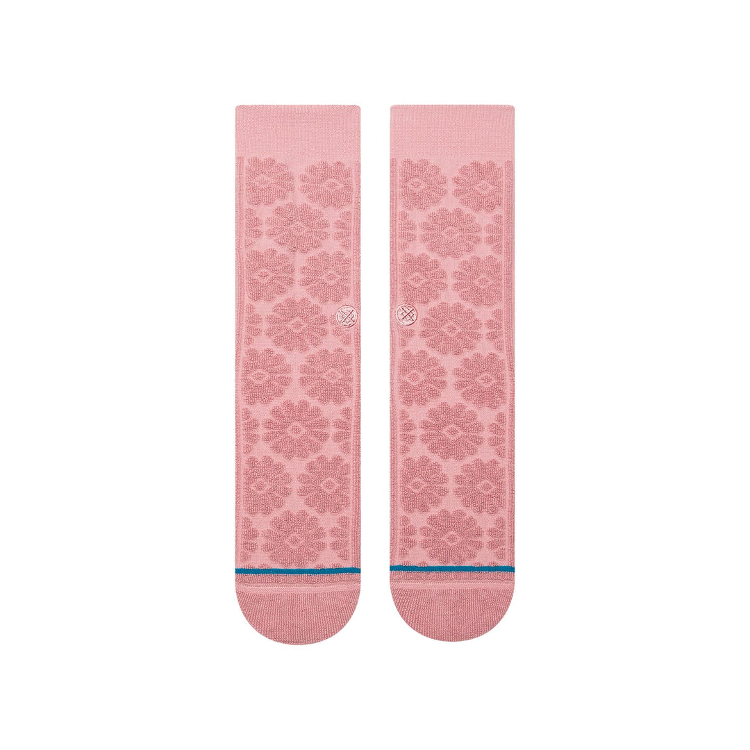 "Daisy Terry" Combed Cotton Casual Crew Socks by Stance- Women's
