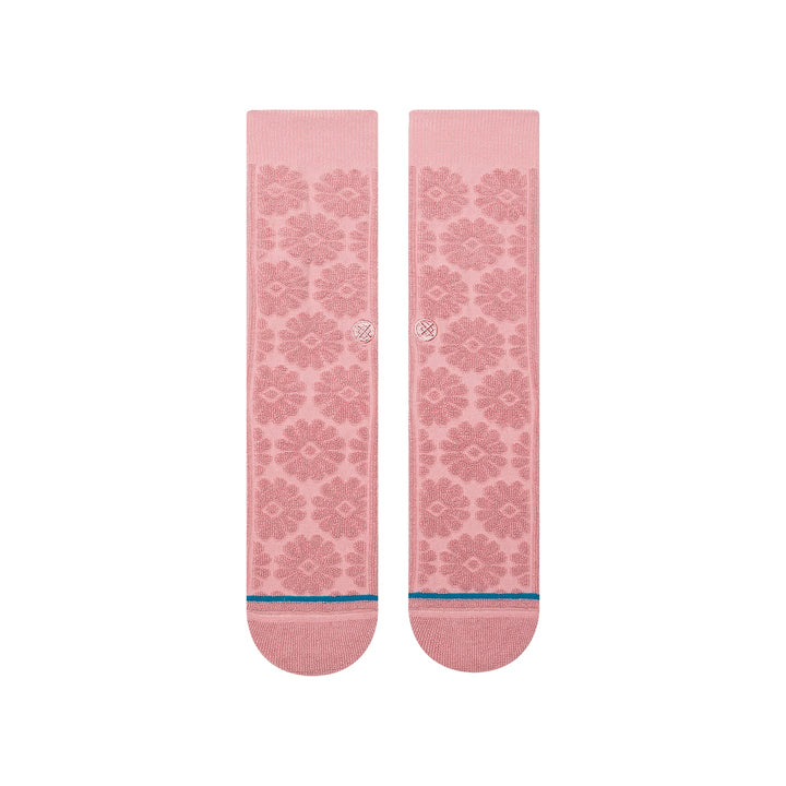 "Daisy Terry" Combed Cotton Casual Crew Socks by Stance- Women's