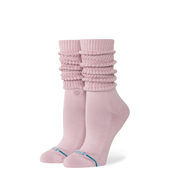"Icon Slouch" Combed Cotton Blend Crew Socks by Stance