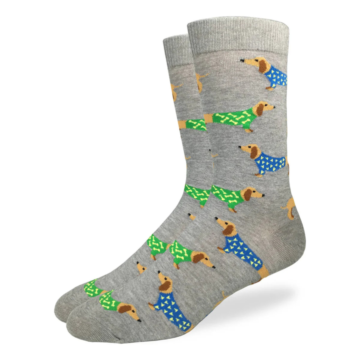 Chaussettes en coton « Wiener Dog » par Good Luck Sock