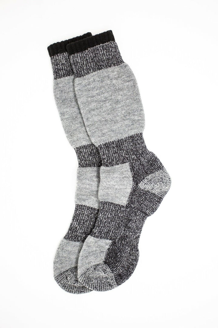 Merino wool thermal socks in grey