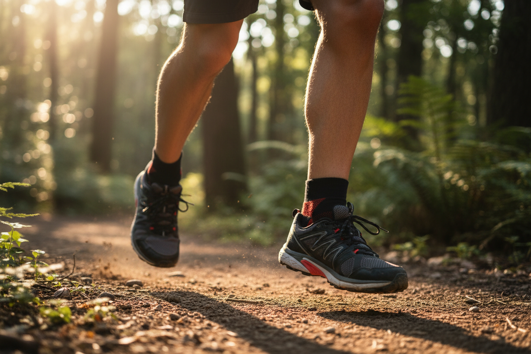 Active lifestyle with performance socks