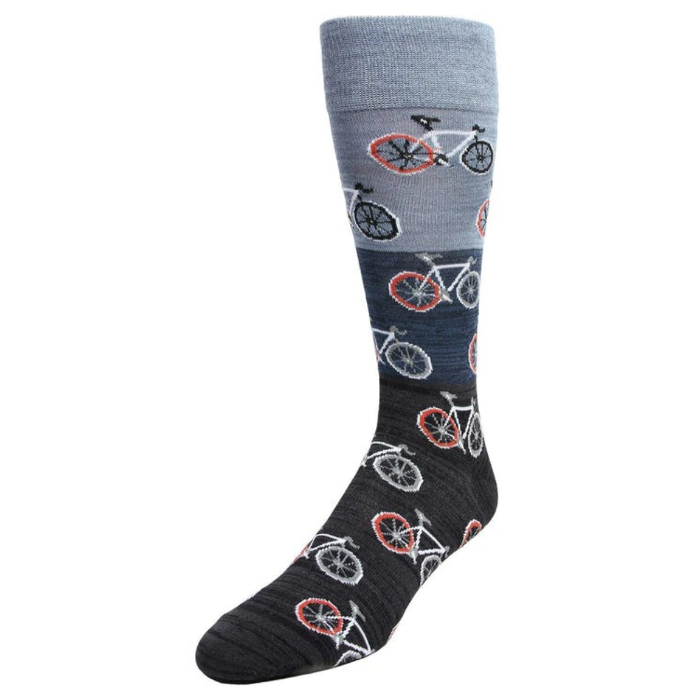 Chaussettes en bambou « Bicycles » Crew de Me Moí 