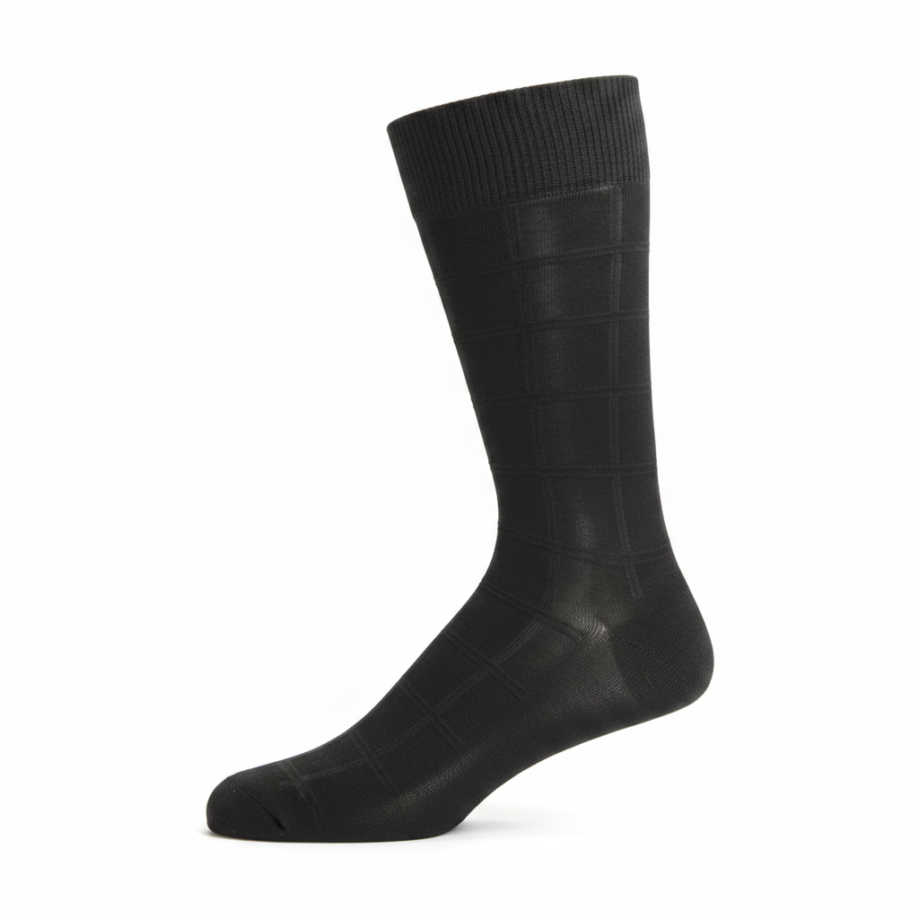 Chaussettes en bambou « Plain » de Point Zero-Large 
