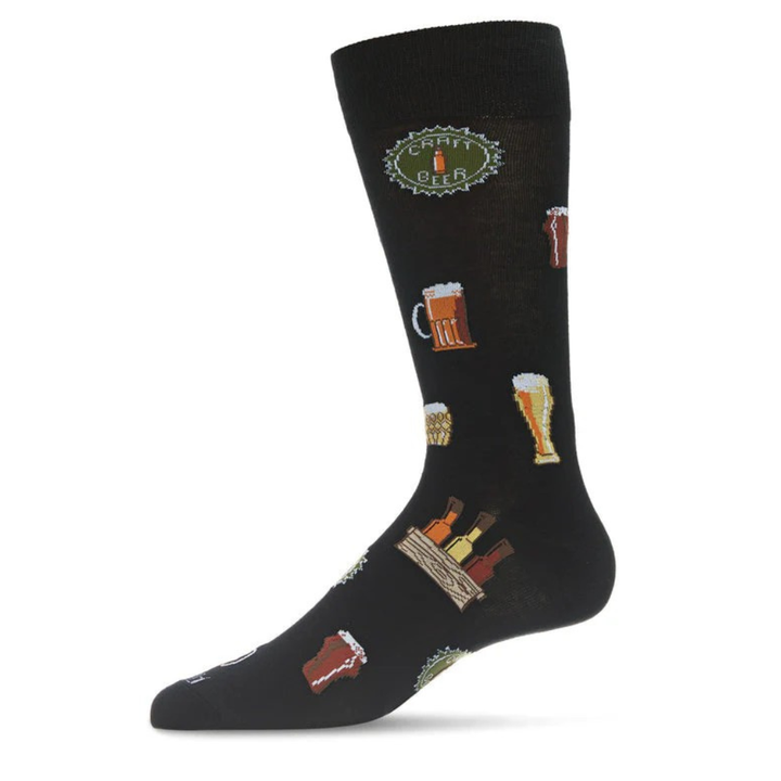 Chaussettes en bambou « Craft Beer » Crew de Me Moí 