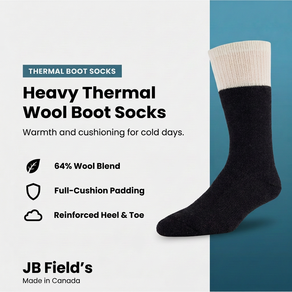 Feature graphic with JB Field's branding