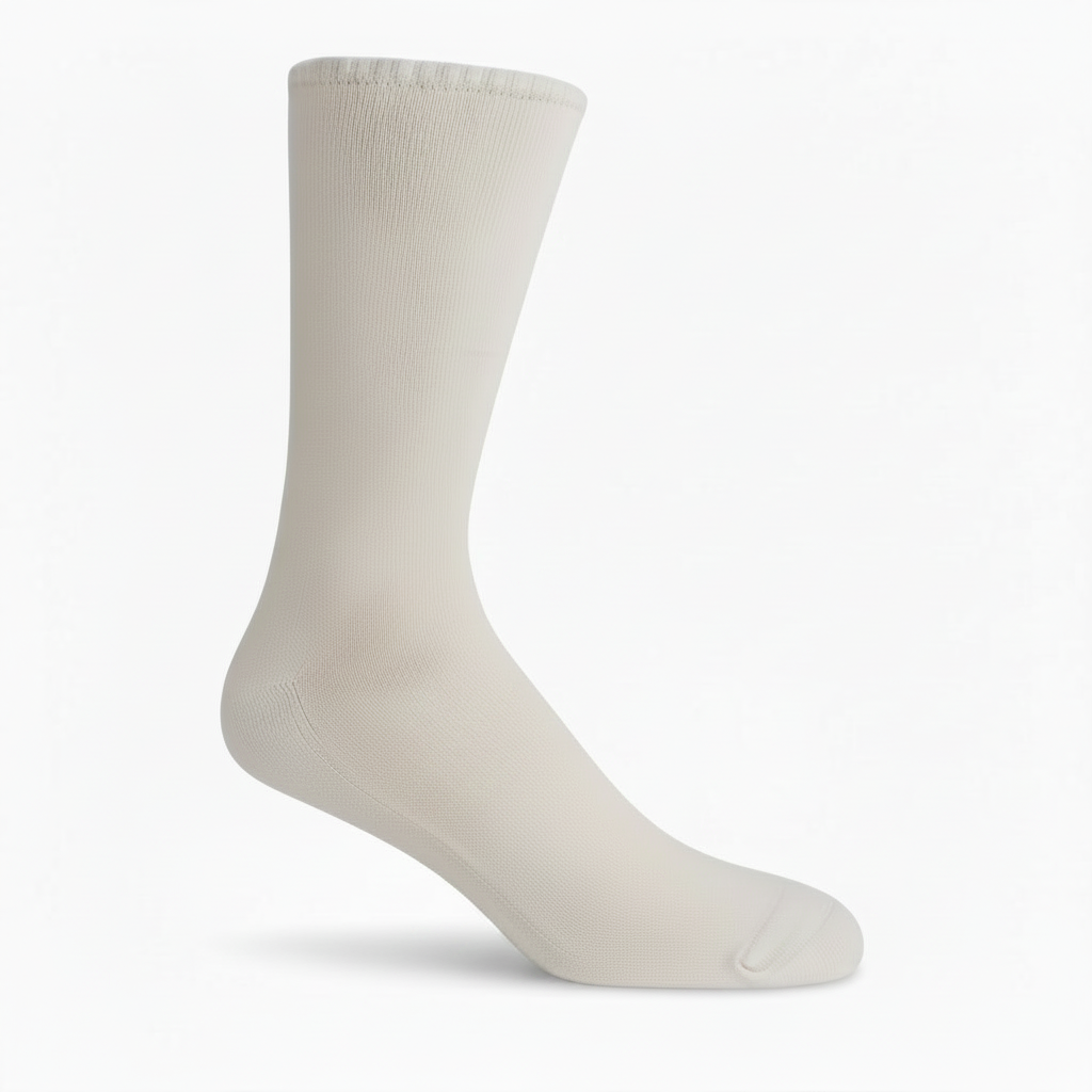 Holofiber Diabetic Sock - Stone, no text