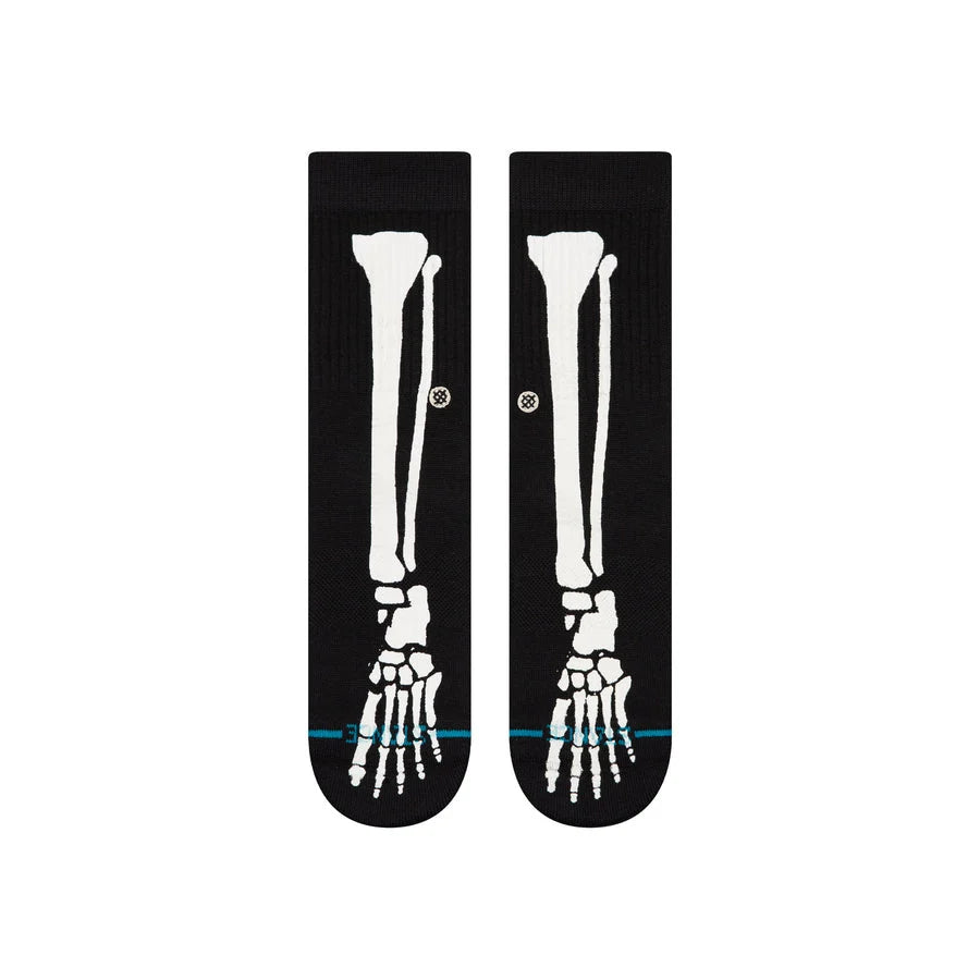 "Bones Boys" Combed Cotton Crew Kids Socks by Stance