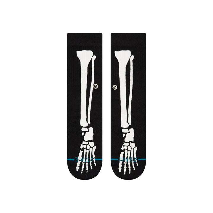 "Bones Boys" Combed Cotton Crew Kids Socks by Stance