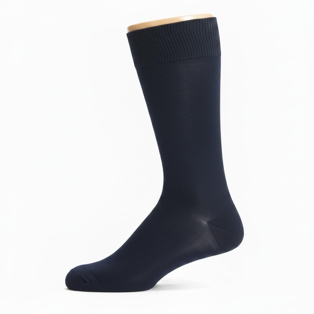 Chaussettes en bambou « Plain » de Point Zero-Large 