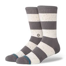 Stance "Nep Stripe" Combed Cotton Blend Socks