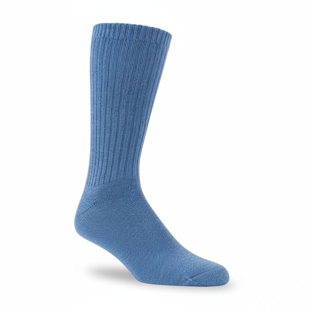 Light Blue Sock - Corrected Angle