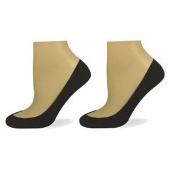 Lot de 2 paires de chaussettes basses beiges de Point Zero-Medium