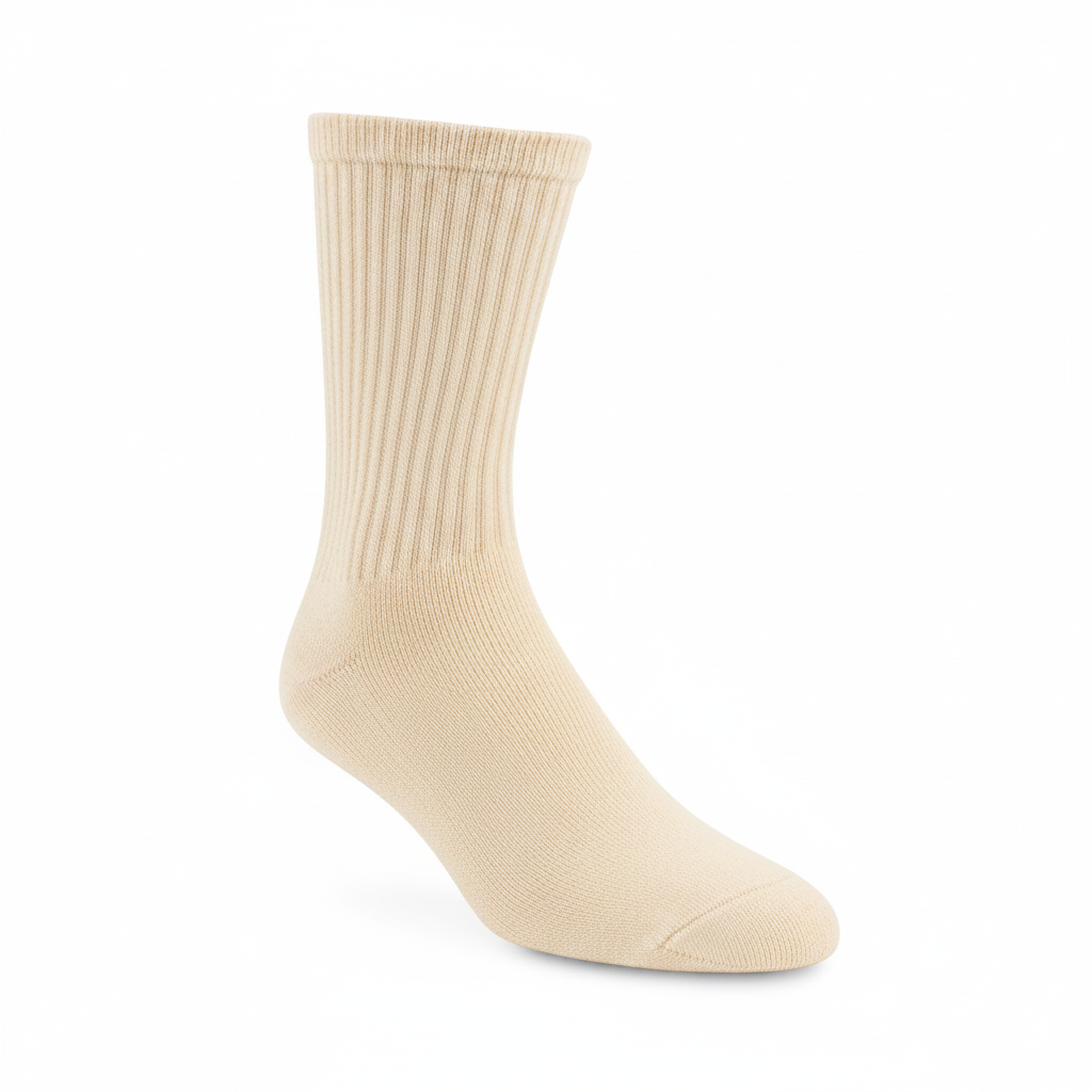 J.B. Field's Classic Organic Cotton Crew Socks