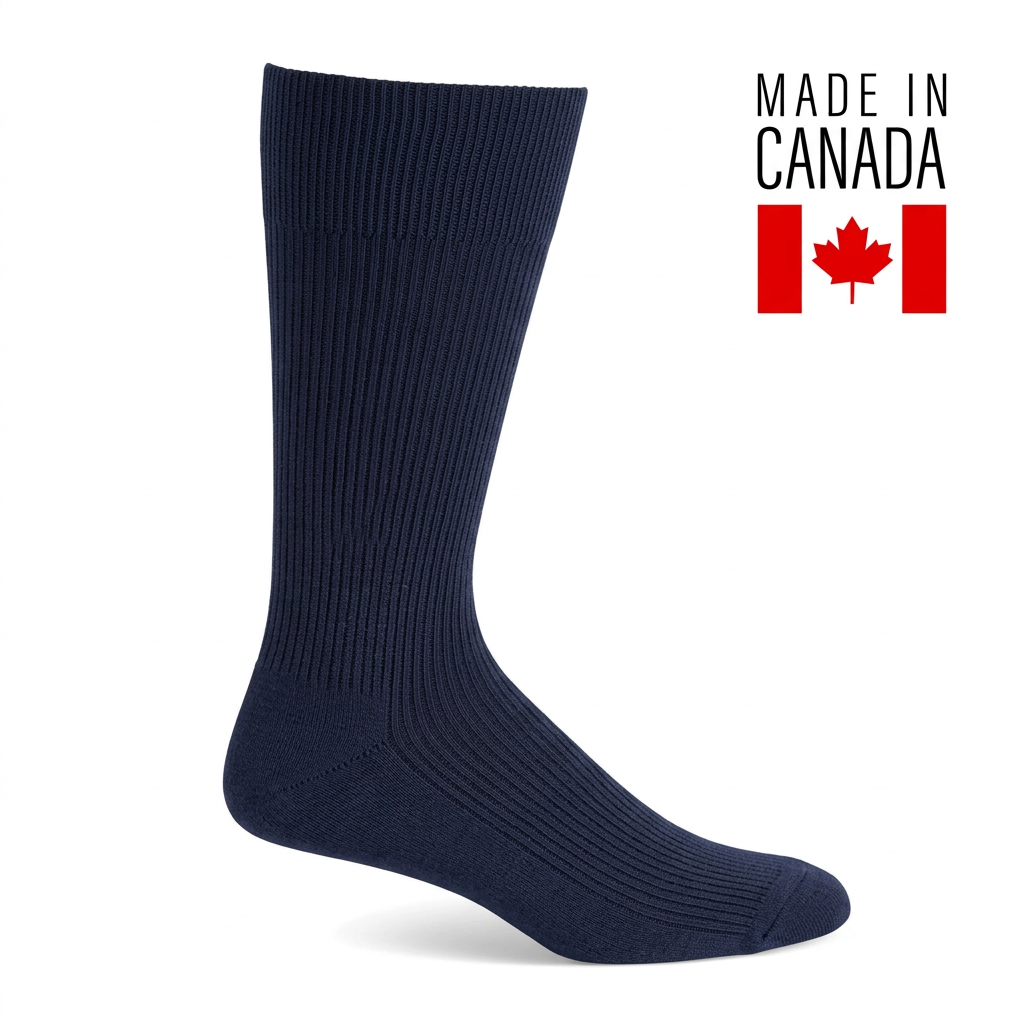 Navy sock