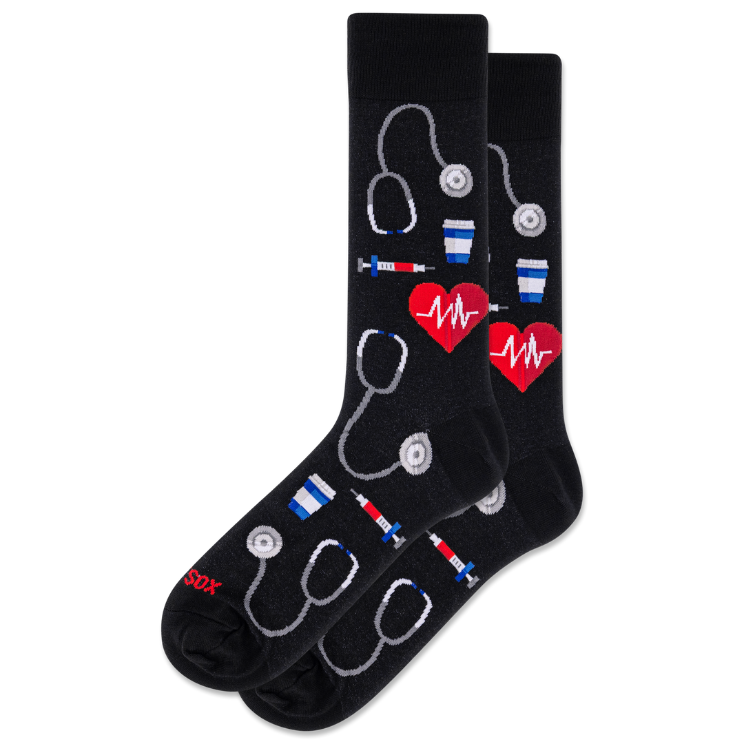 Chaussettes en coton « Medical » par Hot Sox 