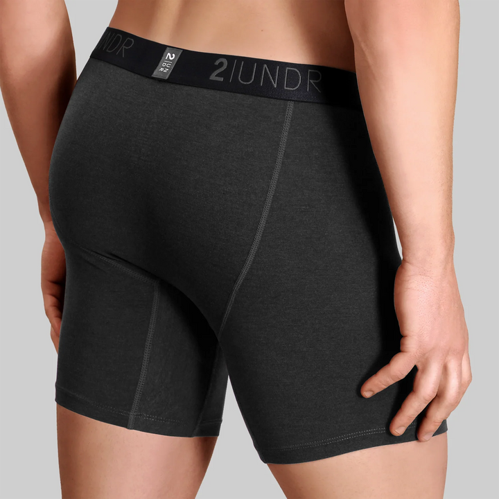 "Onyx" Swing Shift 6" Boxer Brief by 2UNDR