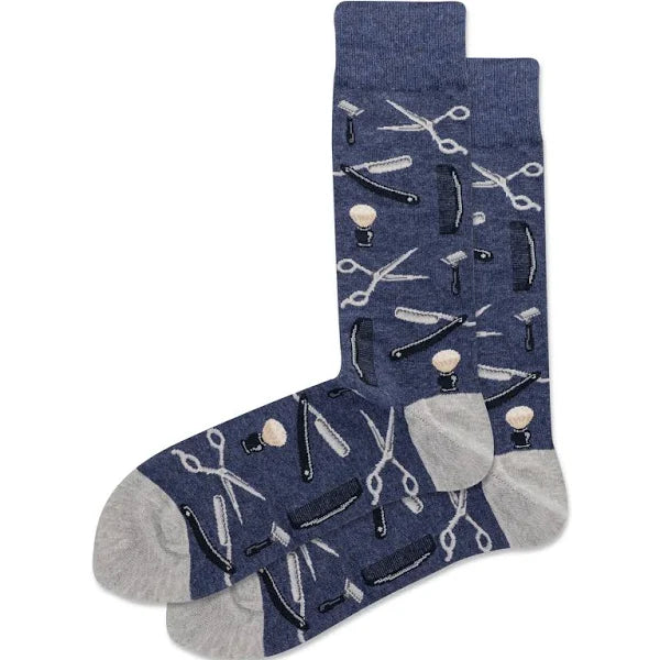 "Shave" Crew Socks by Hot Sox - Large