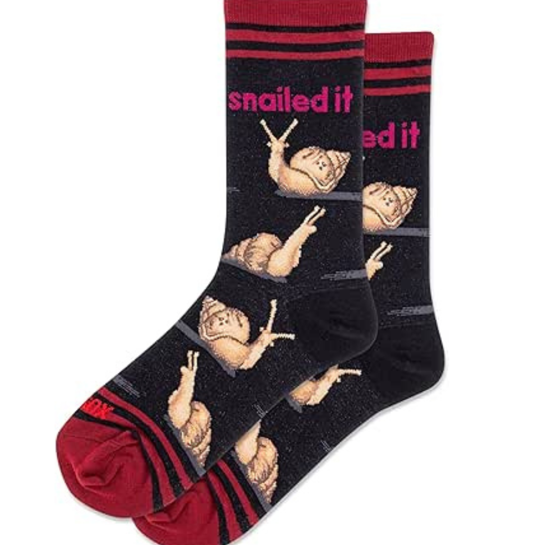 Chaussettes mi-mollet « Canada Moose » par Hot Sox 
