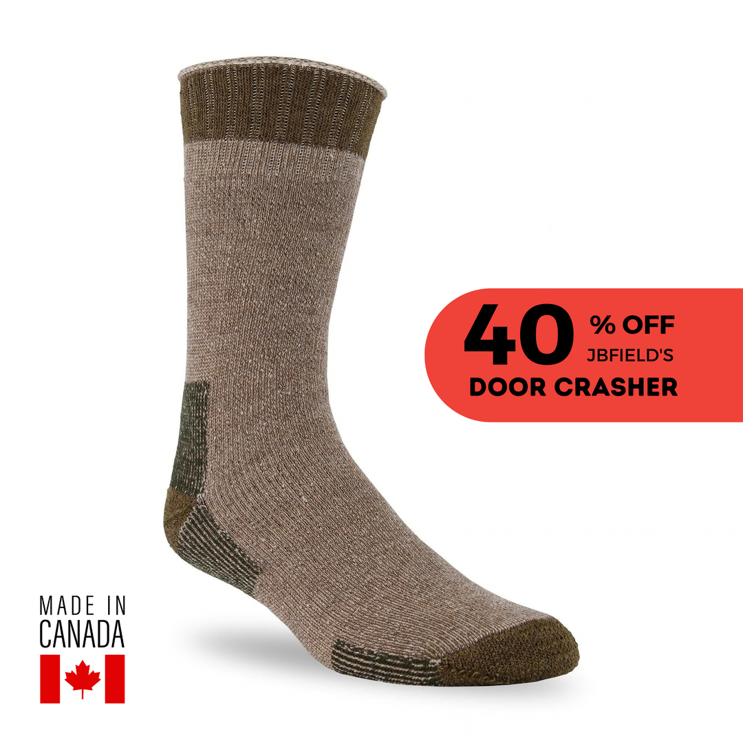 Chaussettes de bottes en acrylique et mérinos « Thermal Backpacker » de JB Field 