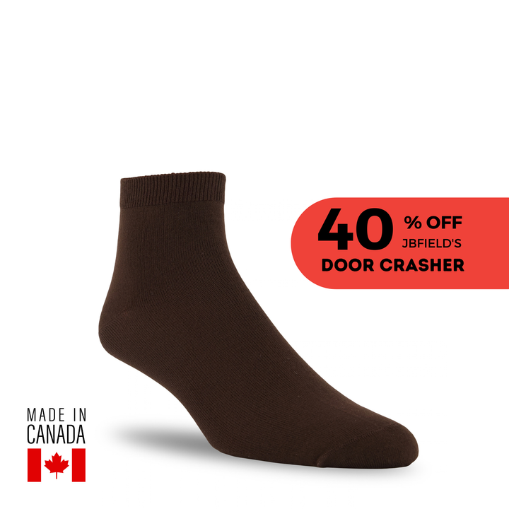 3 PAIRES - Chaussettes de sport « Bamboo Featherweight » de JB Field - M (DÉGAGEMENT)