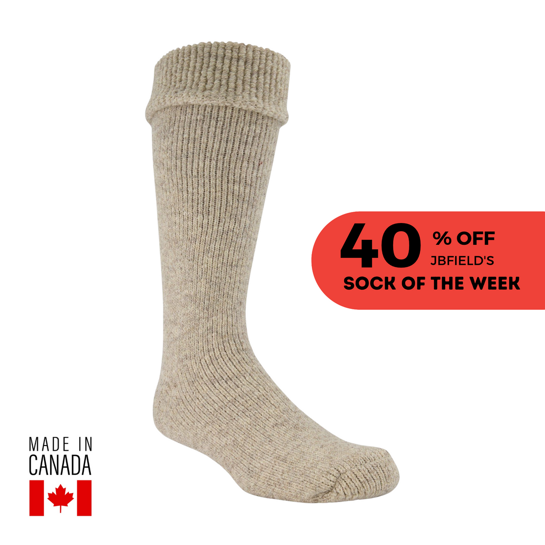 J.B. Field's Icelandic "50 Below Gumboot" Wool Thermal Sock