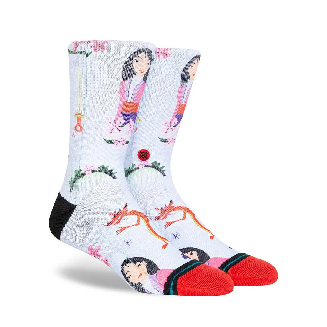 Chaussettes mi-mollet Stance Disney 100 « Mulan par Estee » 