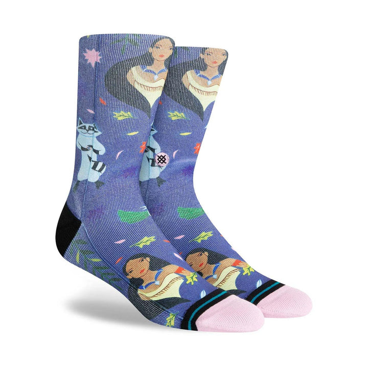 Chaussettes mi-mollet Stance Disney 100 « Pocahontas par Estee » 