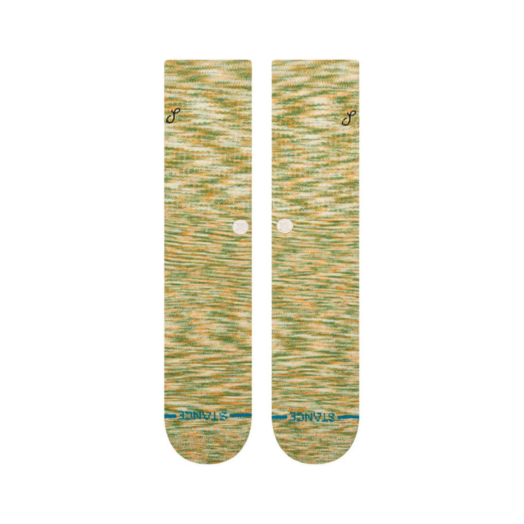 "Interstellar" Combed Cotton Blend Crew Socks by Stance