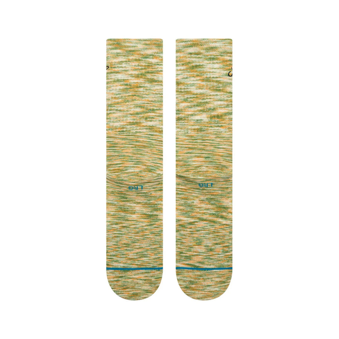 "Interstellar" Combed Cotton Blend Crew Socks by Stance