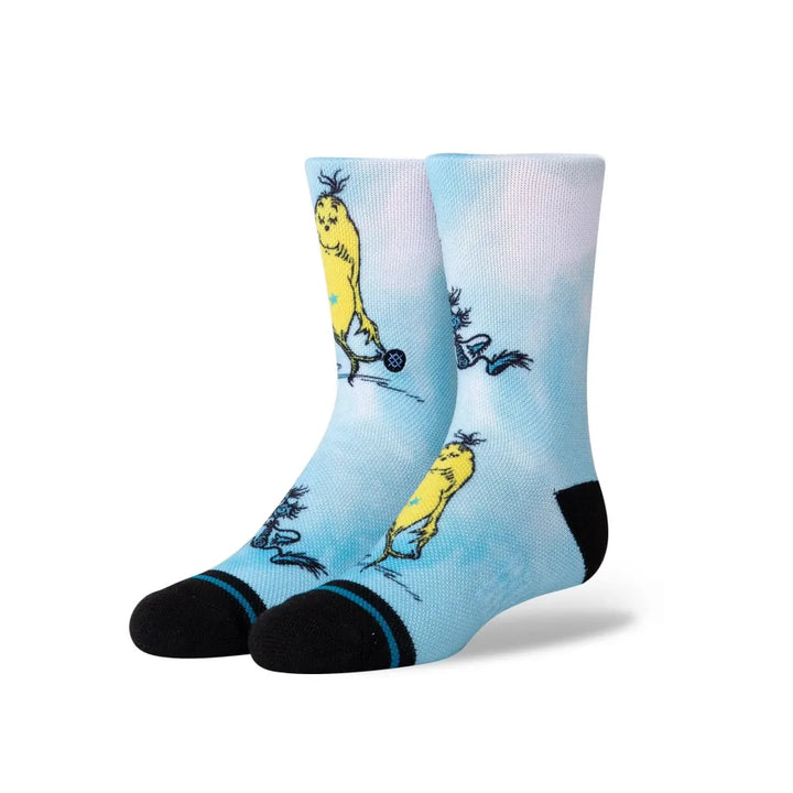"One Fish" Combed Cotton Crew Kids Socks by Stance (CLEARANCE)