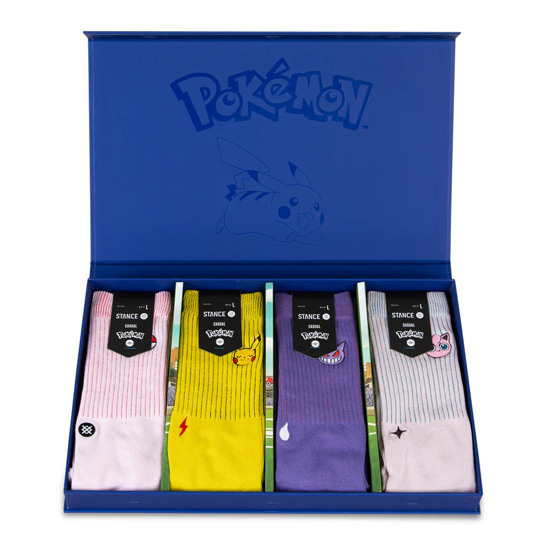 Stance x Pokemon Combed Cotton Crew Socks Box Set – Great Sox